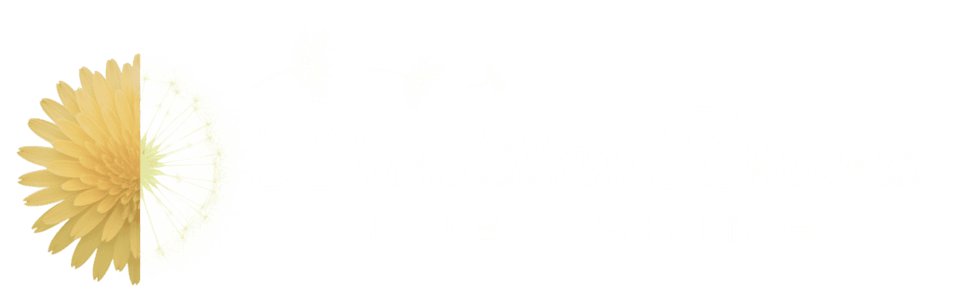 dandelion dreams publishing logo white letters