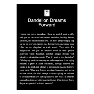 dandelion dreams introduction page